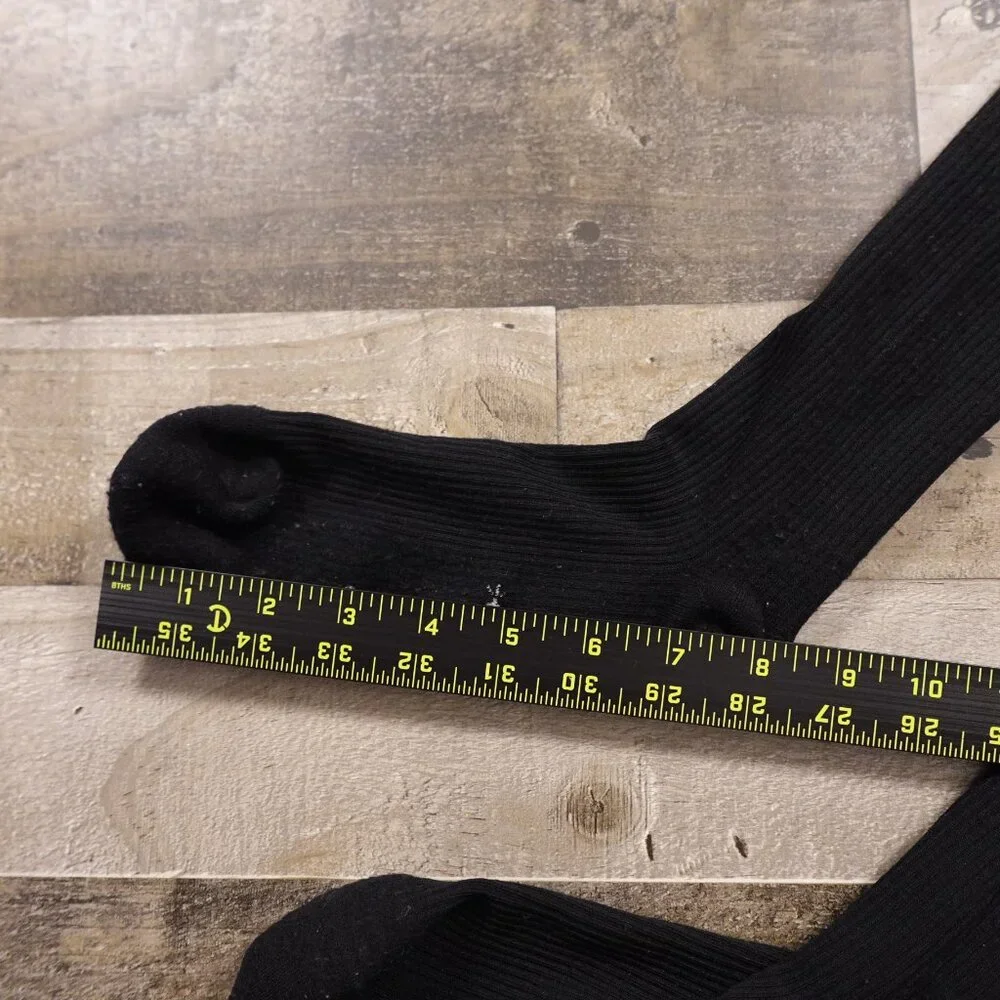 Smartwool Black Knee-High Socks Size Large Merino‎ Wool